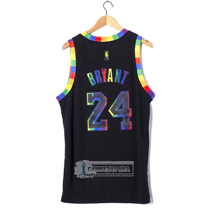 Camiseta Los Angeles Lakers Kobe Bryant NO 24 Fashion Royalty 2022-23 Negro